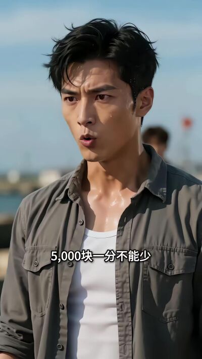 《一人一兽闯深海》剧照
