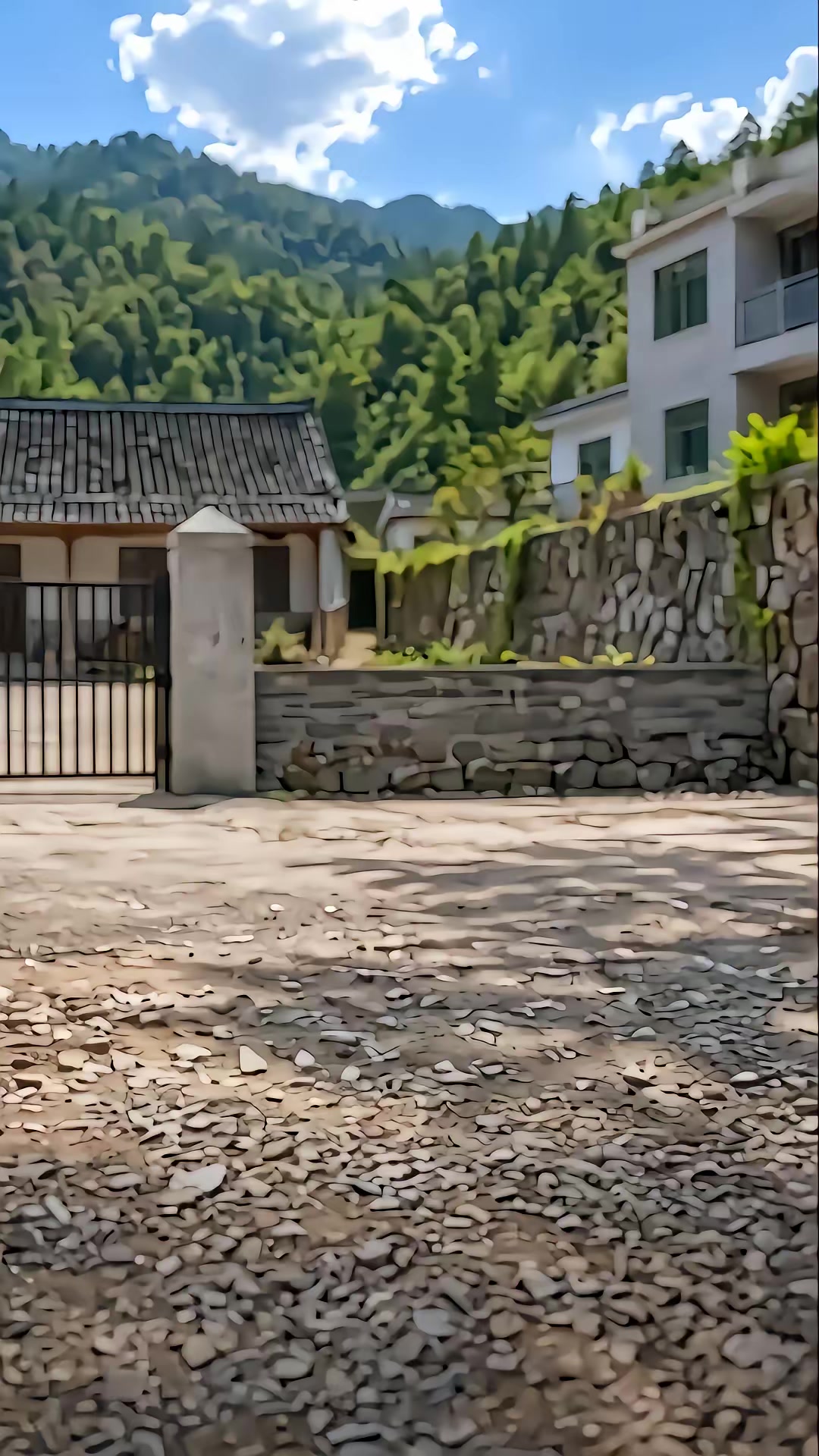 《我家院子不借道》剧照