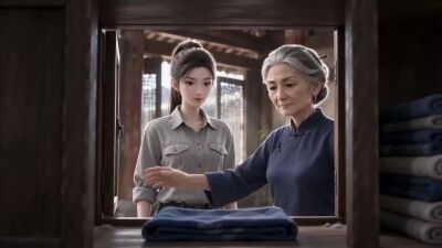 《青蓝有根》剧照