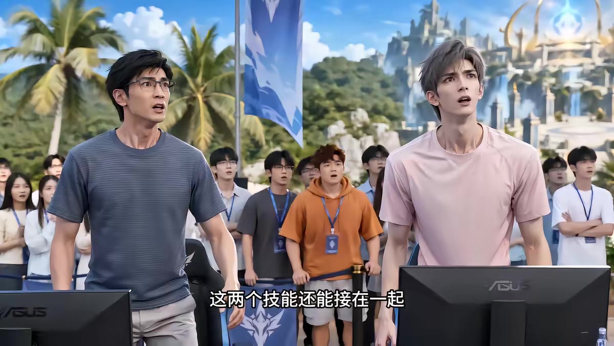 《我的遊戲好友全是大佬4：海島之行》劇照