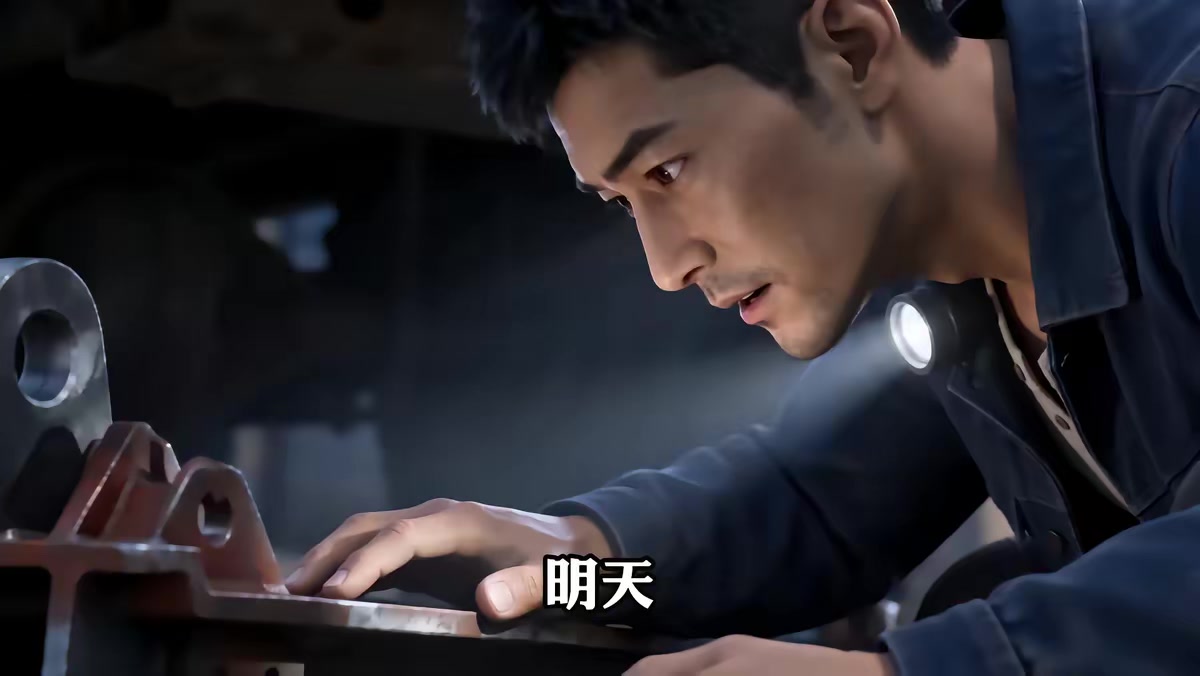 《倉庫裡的老吊機》劇照