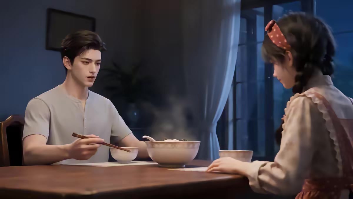《不就是一碗泡麵，高冷教授竟淪陷了》劇照