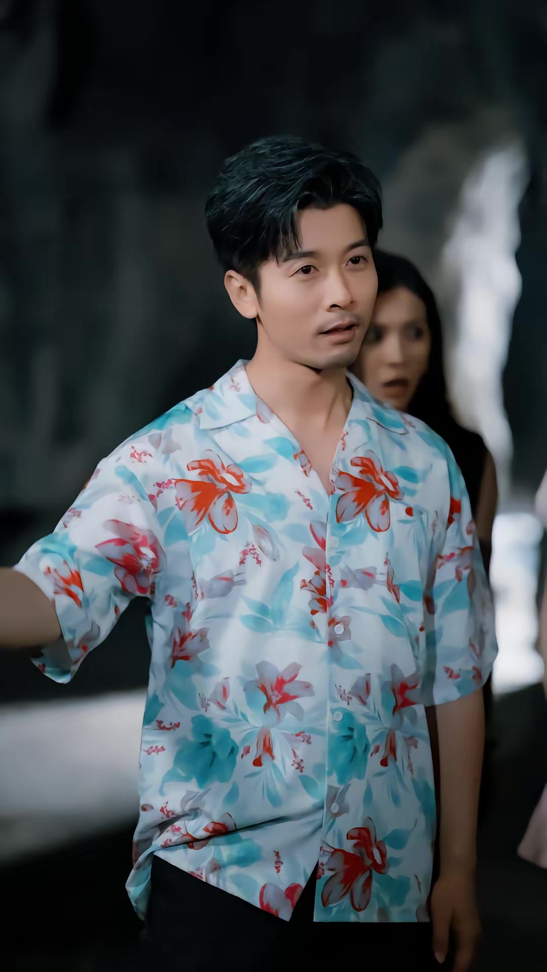 《我在荒岛点技能》剧照
