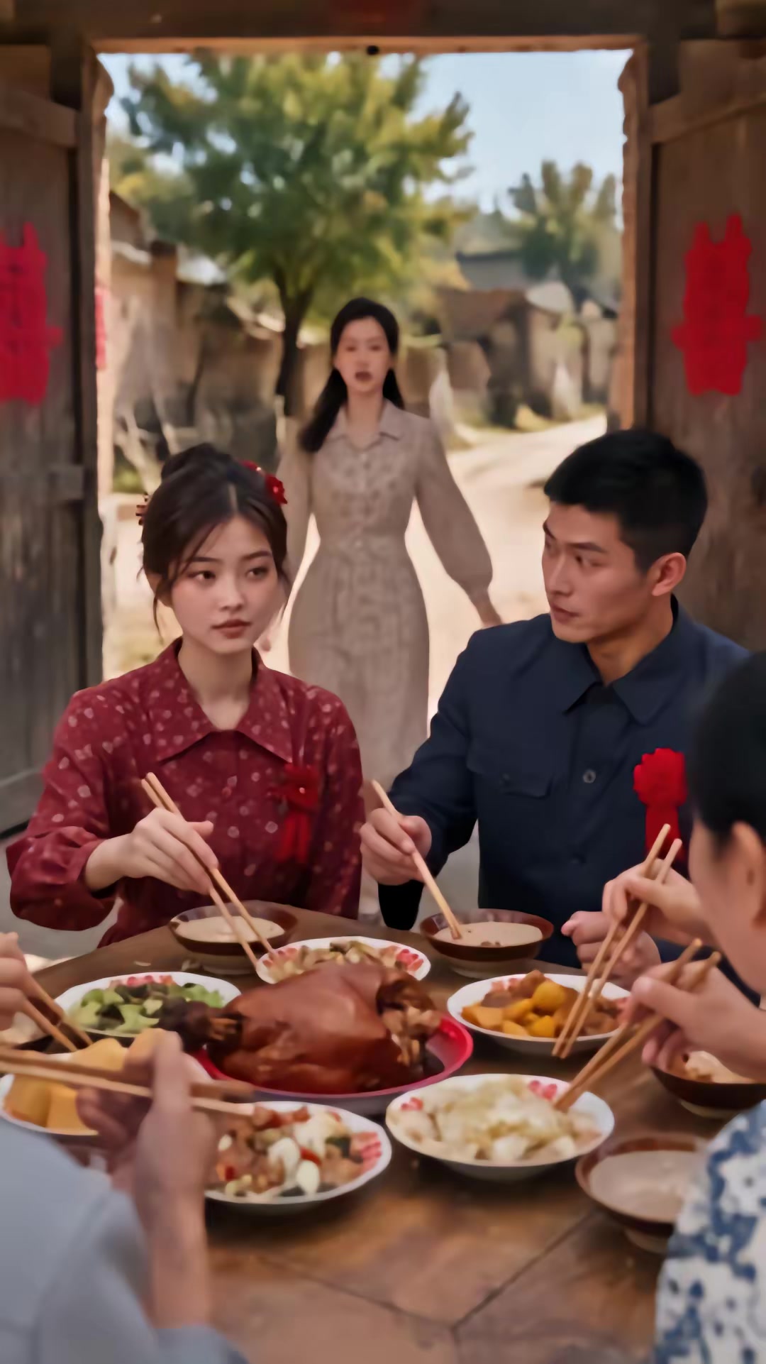 《逃婚后嫁给了救命恩人》剧照