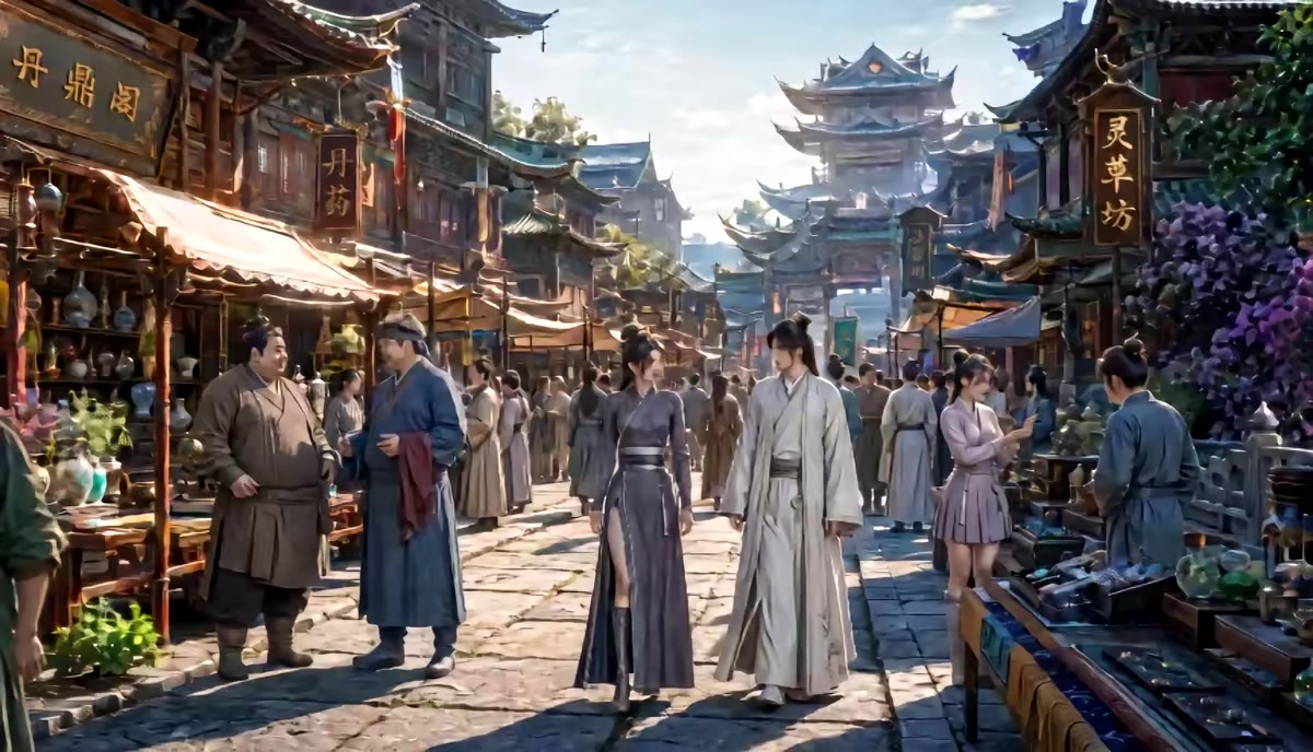 《萬倍返還：收徒築基我直接成仙》劇照