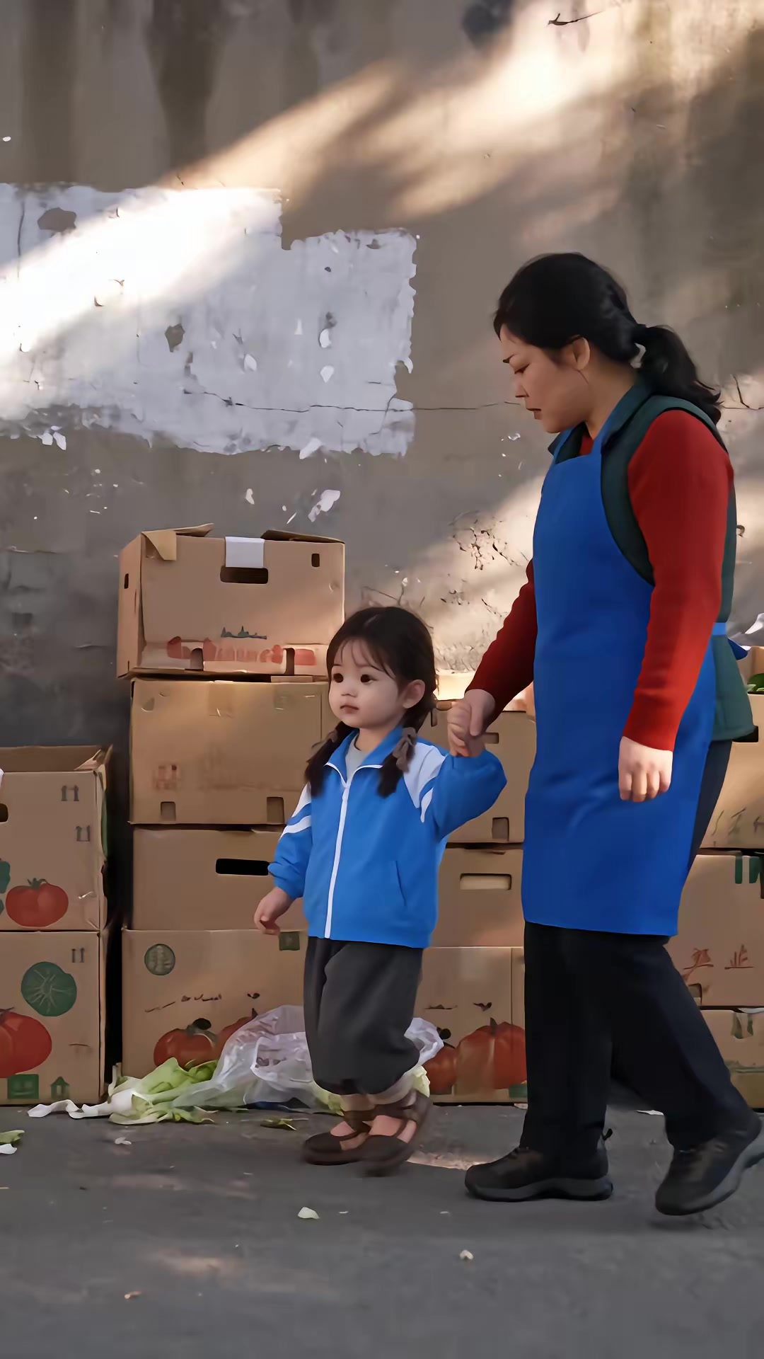 《饥荒绝境，米粒的树洞通未来》剧照
