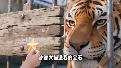 《六岁萌娃能听懂兽语，满园猛兽秒变乖宝》剧照