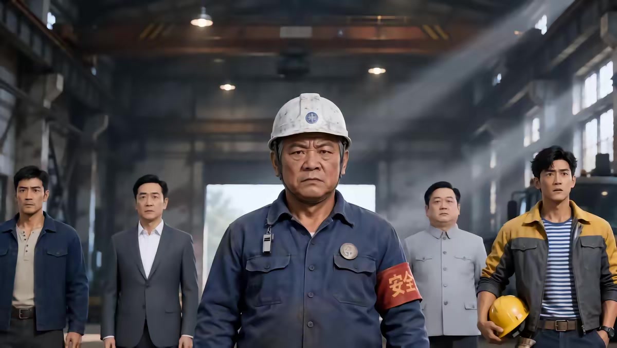 《倉庫裡的老吊機》劇照