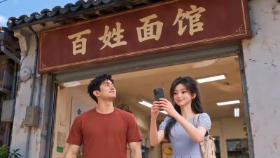 《我用一碗面，带火一座城》剧照
