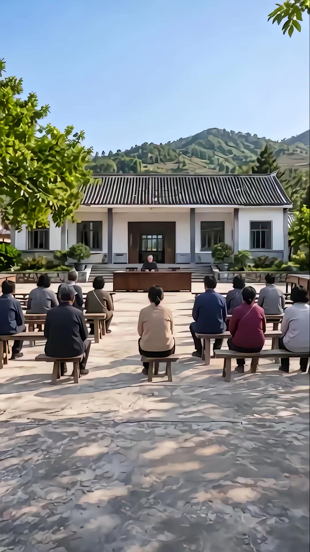 《我家院子不借道》剧照