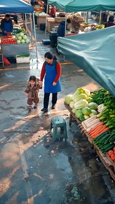 《饥荒绝境，米粒的树洞通未来》剧照