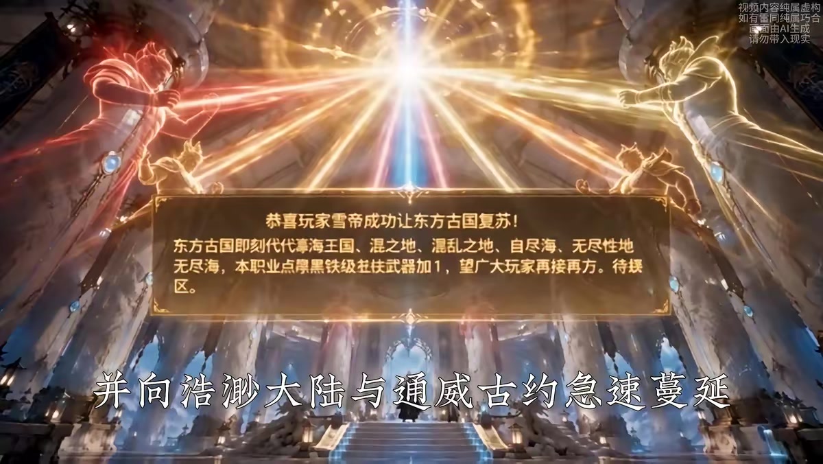 《遊戲入侵：普攻加血一箭億萬傷屠戮神明二》劇照