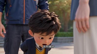 《八歲的我，給自己找了個外賣員爸爸》劇照