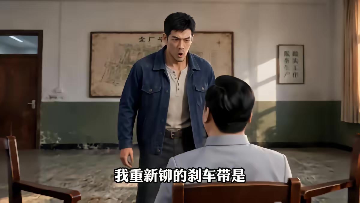 《倉庫裡的老吊機》劇照
