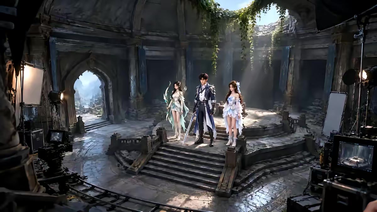 《我的遊戲好友全是大佬4：海島之行》劇照