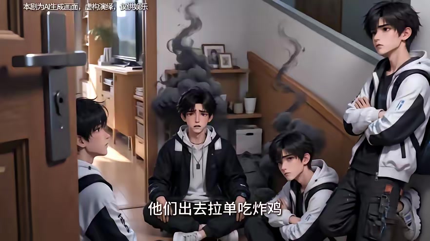 《男大學生，我靠分身成神了》劇照
