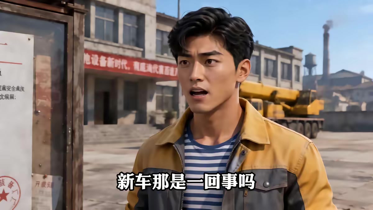《倉庫裡的老吊機》劇照