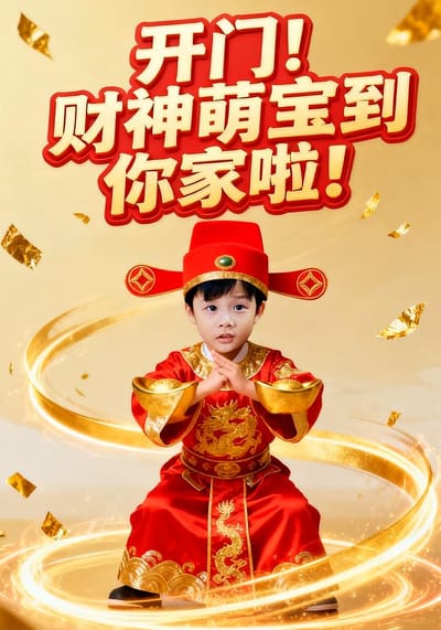 開門！財神萌寶到你家啦！