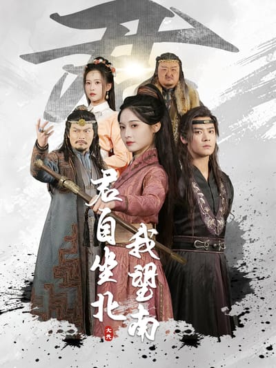 君自坐北我望南