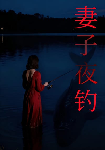 妻子夜钓