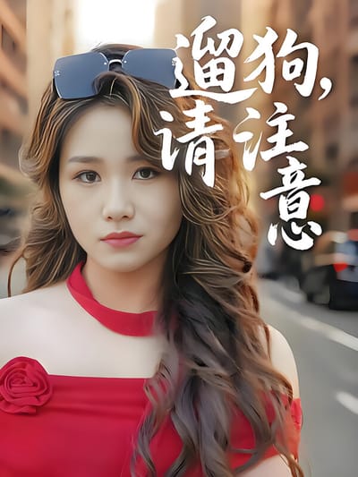 遛狗，请注意