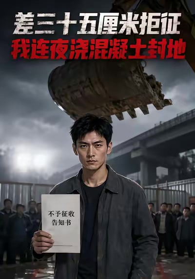 差三十五釐米拒徵，我連夜澆混凝土封地