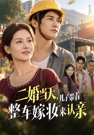 二婚當天，兒子帶著整車嫁妝來認親
