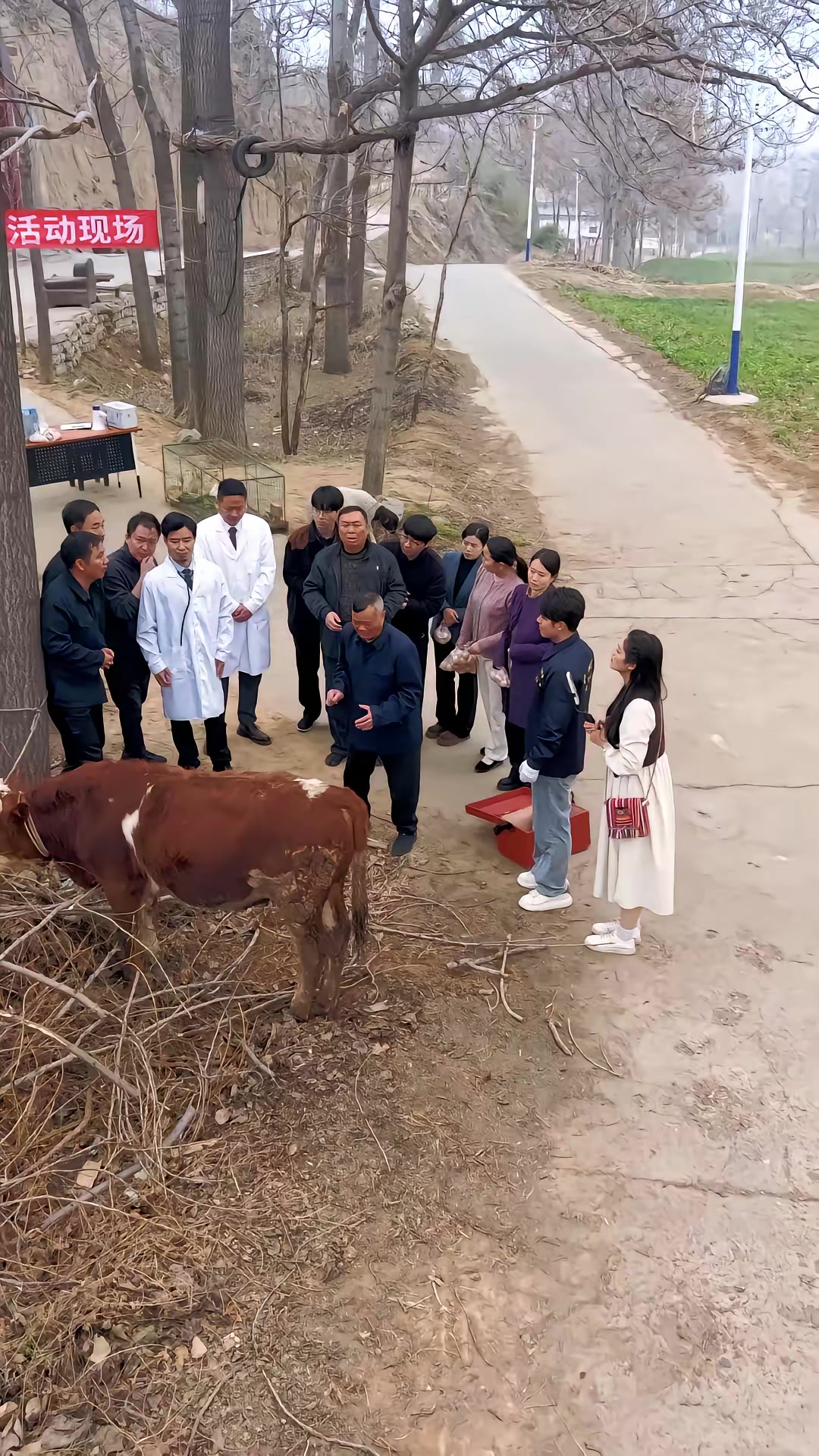 《人在鄉村扯犢子，珍獸找上門來了》劇照