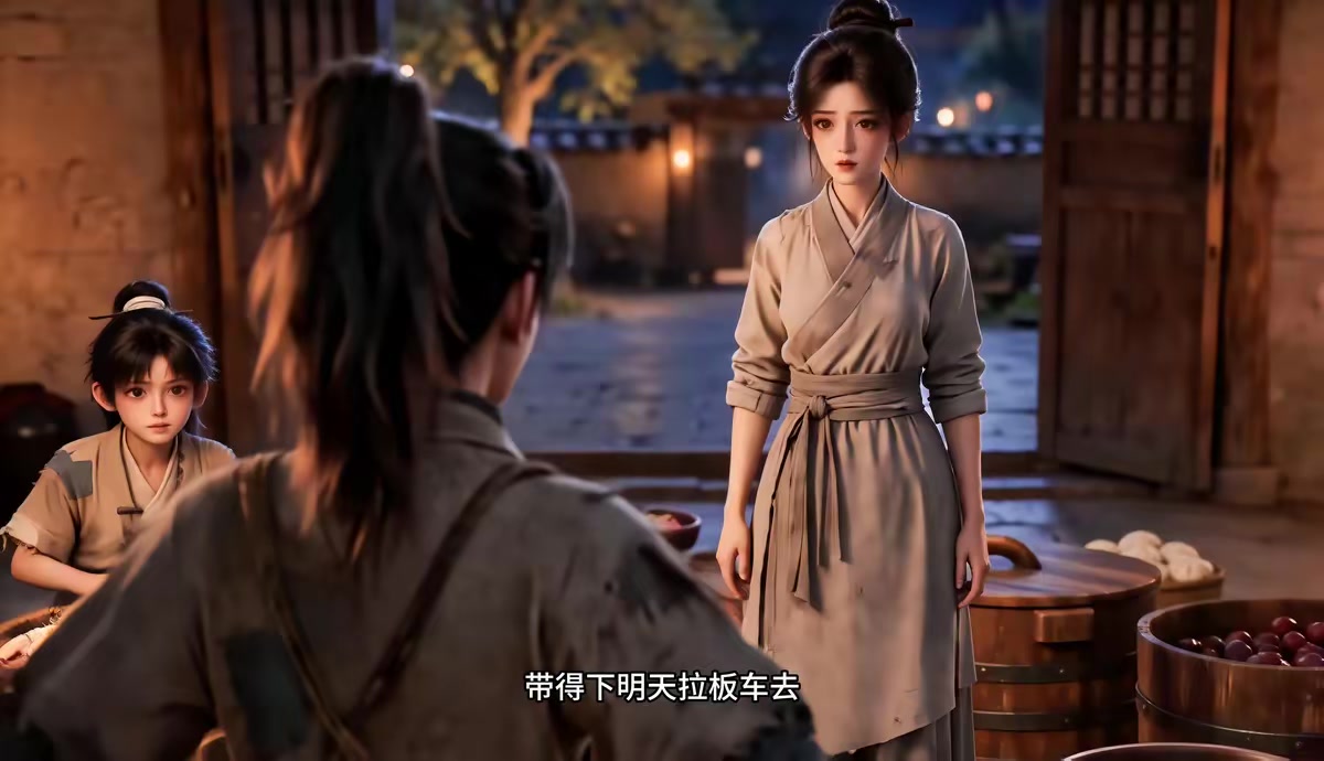 《拒绝内耗！穿书后我靠囤货苟成团宠了》剧照