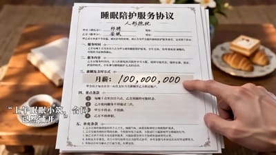 《世界冠军失眠三年，抱我才睡》剧照