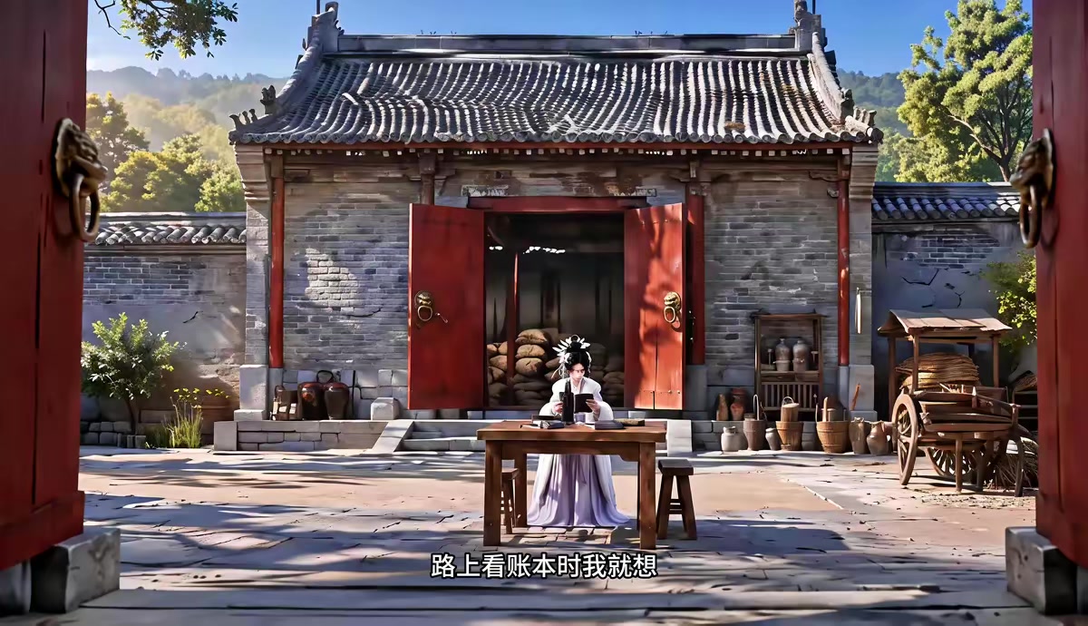 《拒绝内耗！穿书后我靠囤货苟成团宠了》剧照