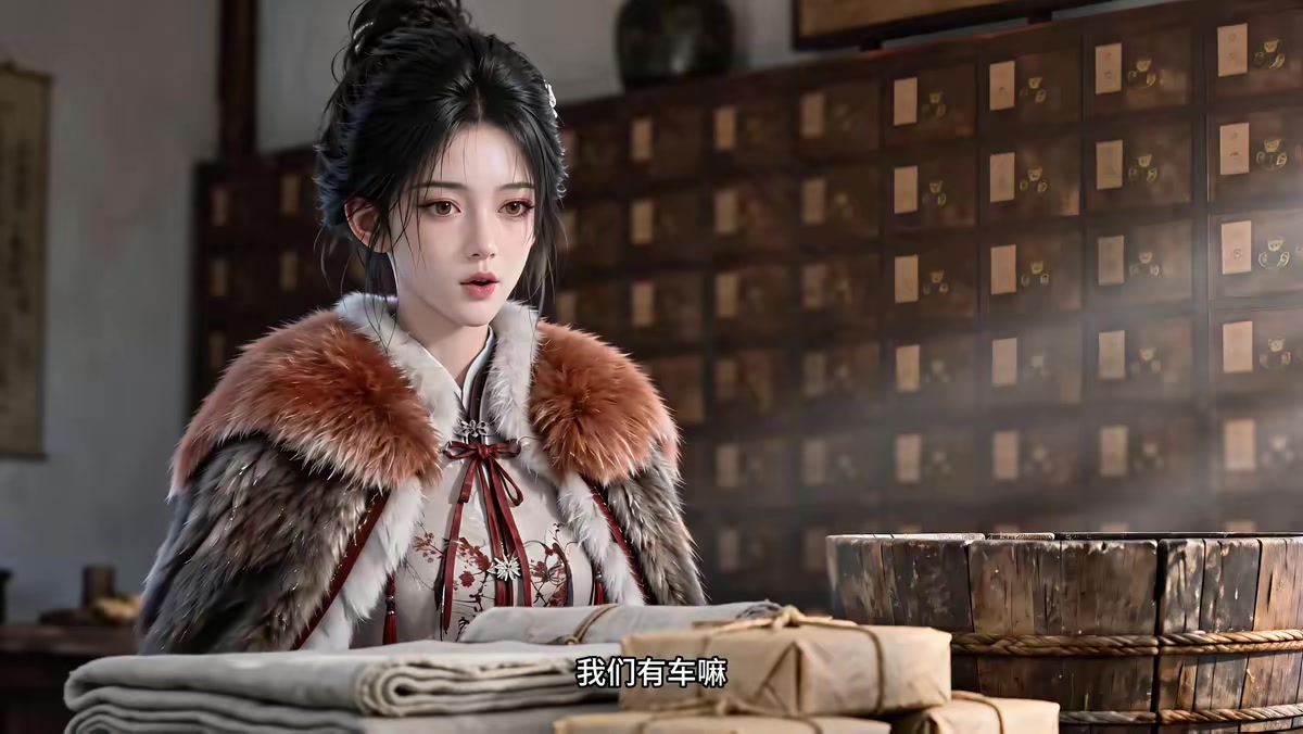 《拒绝内耗！穿书后我靠囤货苟成团宠了》剧照