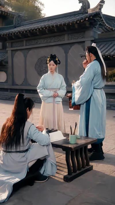 《讓你代寫情書，你驚哭大儒》劇照