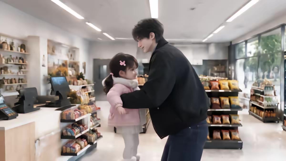 《天降萌娃，奶爸開店致富》劇照