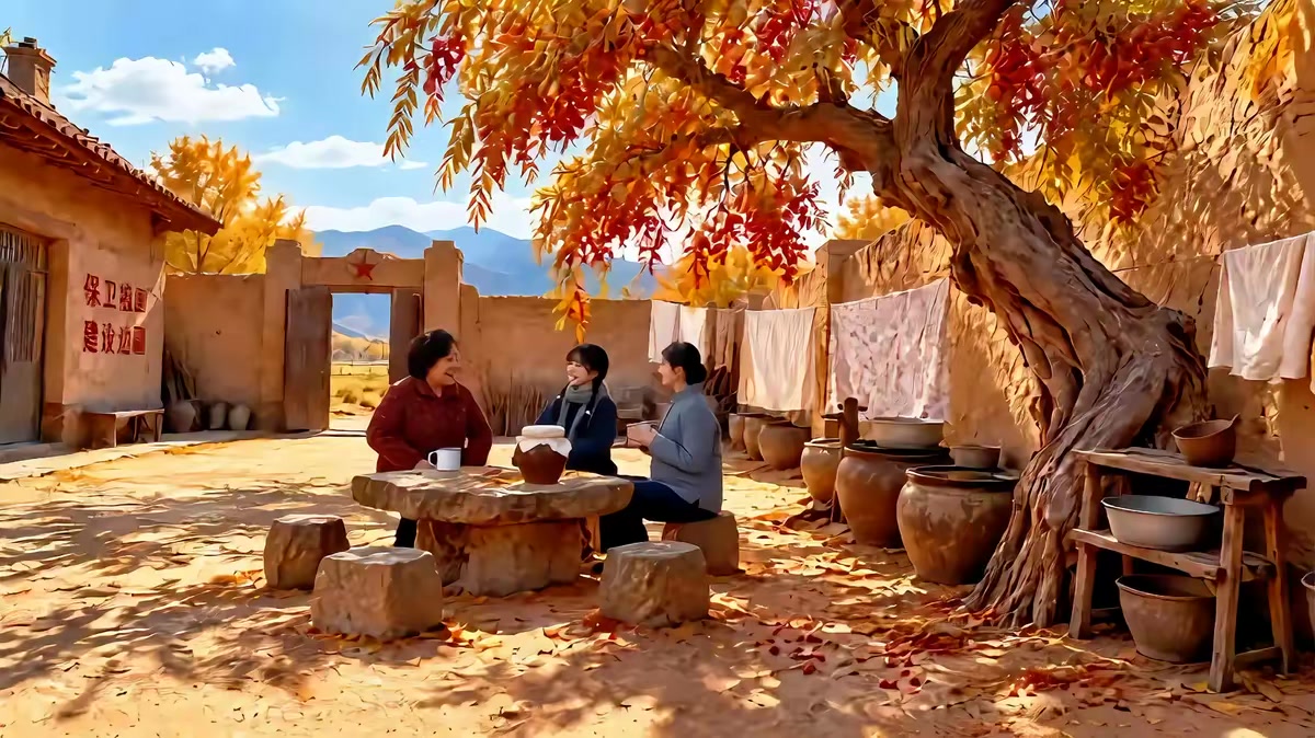 《戈壁繁花》剧照