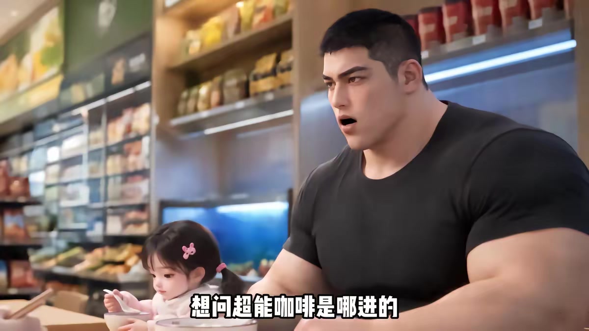 《天降萌娃，奶爸開店致富》劇照