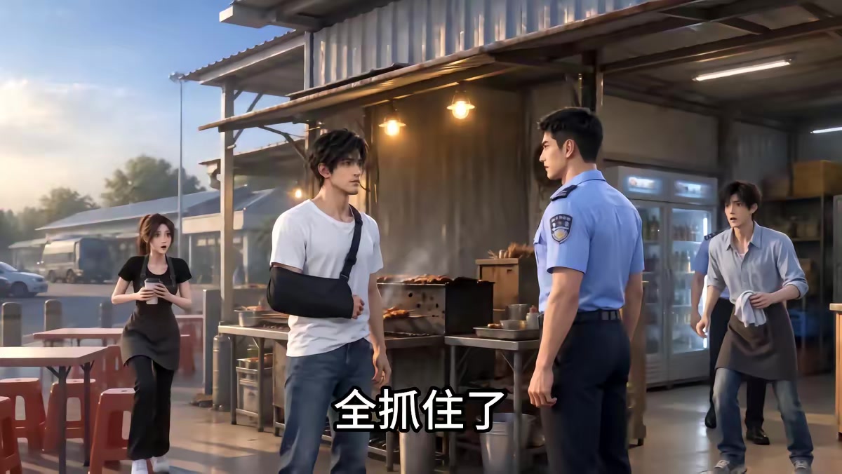 《高速賣燒烤配啤酒，幹成全城美食地標第三季》劇照