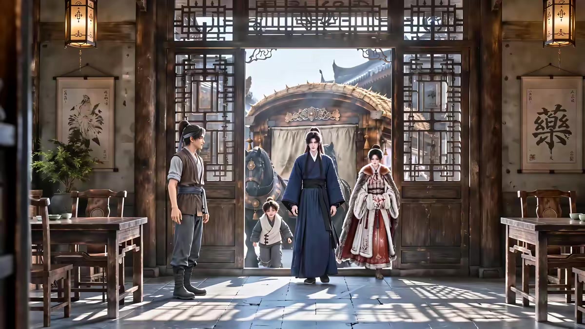 《拒绝内耗！穿书后我靠囤货苟成团宠了》剧照