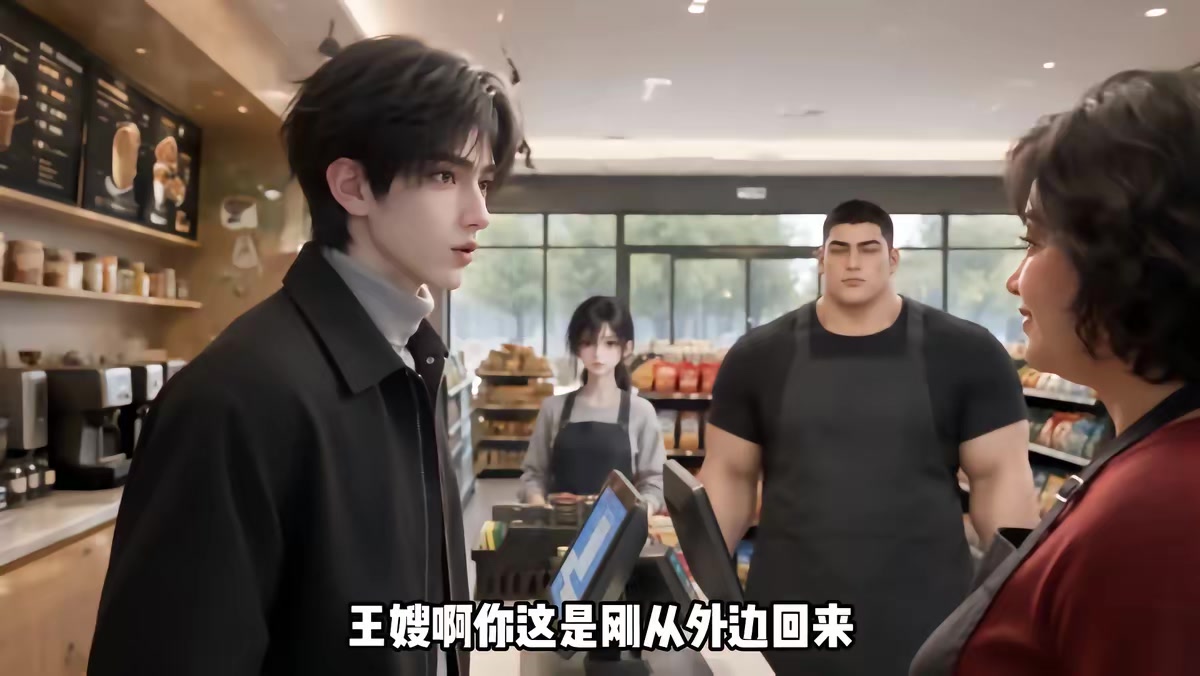 《天降萌娃，奶爸開店致富》劇照