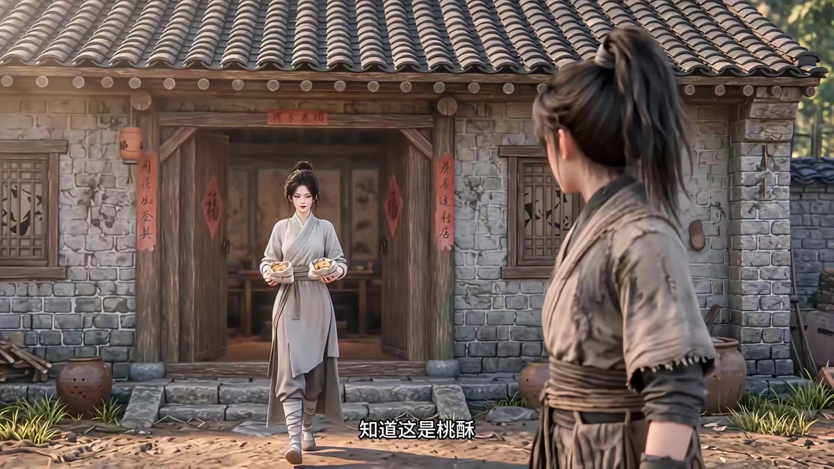 《拒绝内耗！穿书后我靠囤货苟成团宠了》剧照