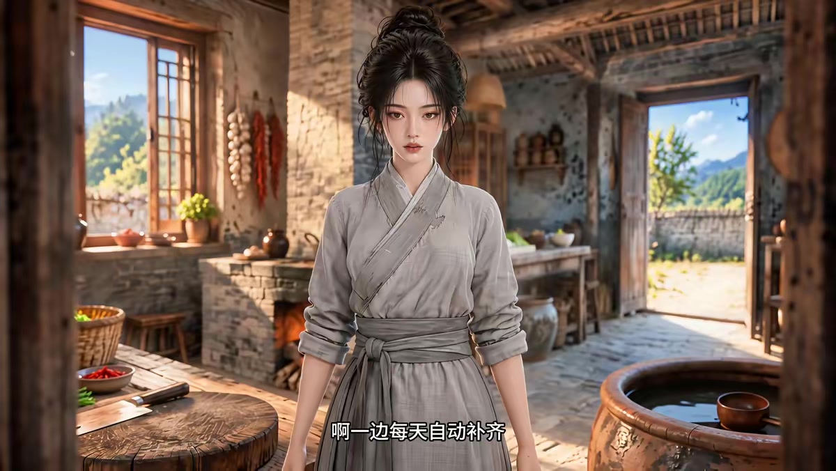 《拒绝内耗！穿书后我靠囤货苟成团宠了》剧照