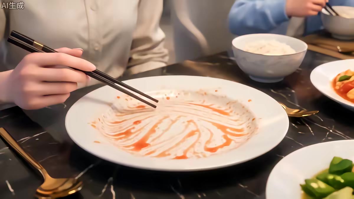 《一碗荠菜饺子，撬动一整个家》剧照