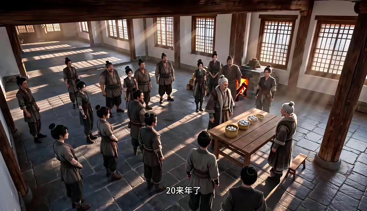 《拒绝内耗！穿书后我靠囤货苟成团宠了》剧照