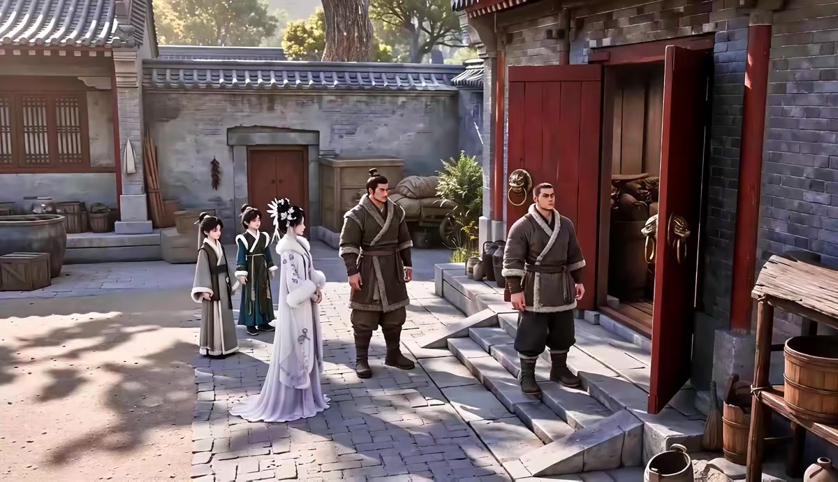 《拒绝内耗！穿书后我靠囤货苟成团宠了》剧照
