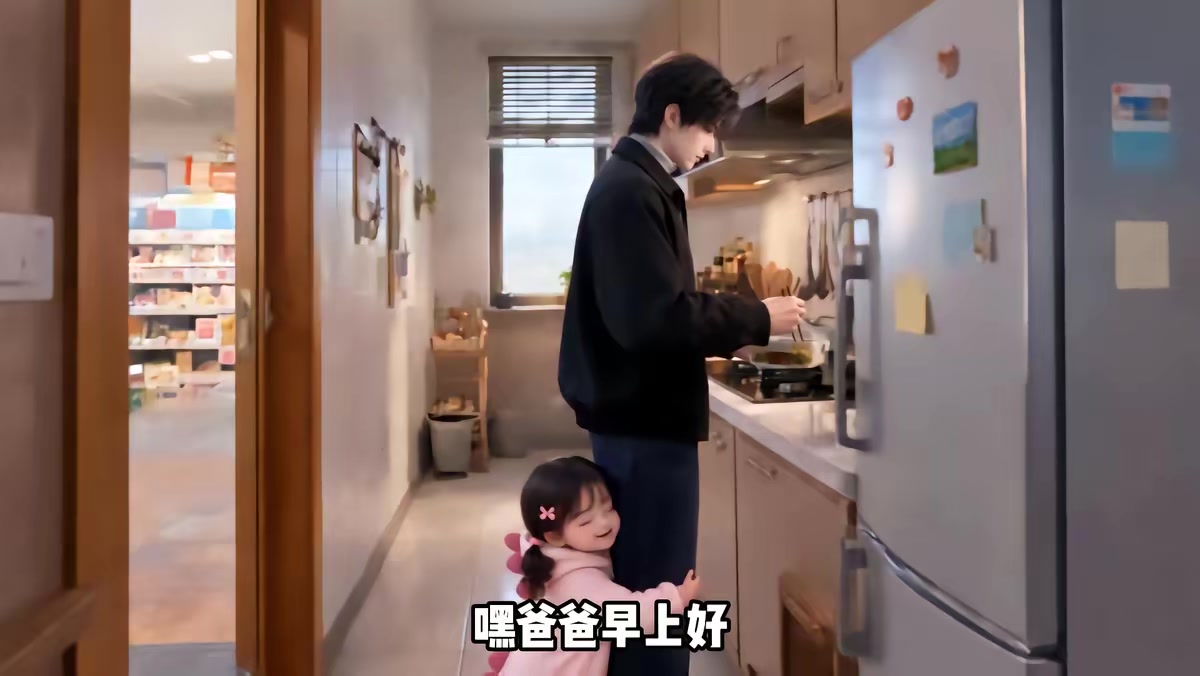 《天降萌娃，奶爸開店致富》劇照